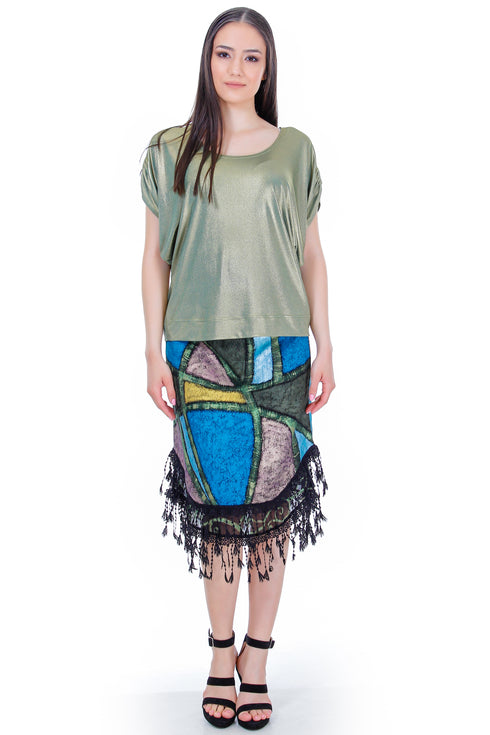 Bluza jerse  Liza Panait Liza Panait Online Boutique